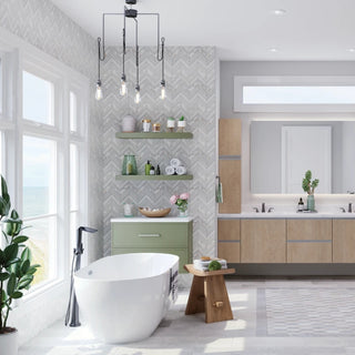 Custom Bathroom Cabinets Sarasota Florida - Modern Sanctuary Bathroom