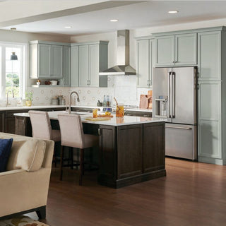 Light Green Kitchen Cabinets - Yorketown Cabinetry - Sarasota Florida Custom Kitchens